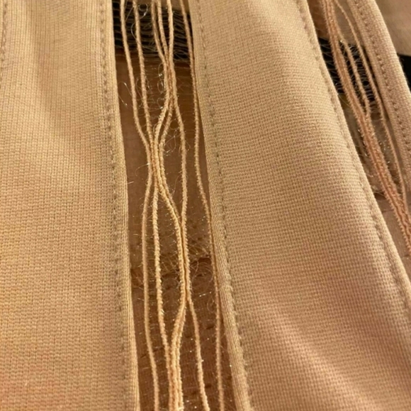 Tadashi Shoji  Pintuck Ruffled Illusion Tank Dress - Picture 12 of 16